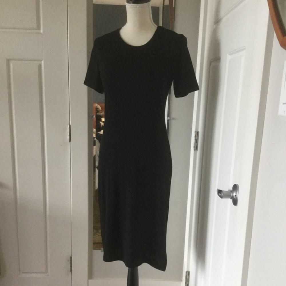 Wilfred Free black knit dress